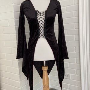 Womens Maiden Of Darkness 3-Piece Halloween Costume